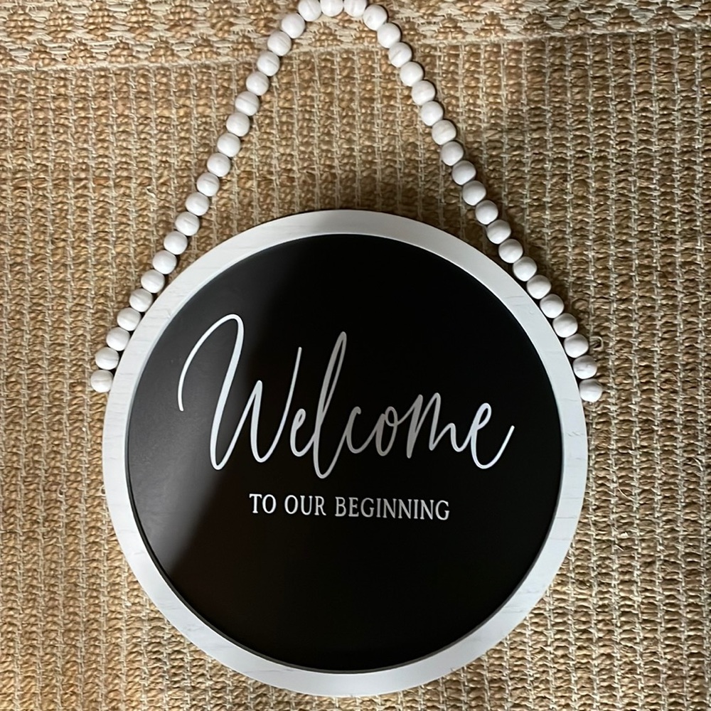 Wedding sign